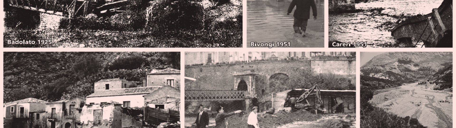 Cento anni di frane e inondazioni in Calabria